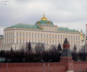Puzzle Μεγάλη παλάτι του Κρεμλίνου, Μόσχα, Ρωσία
